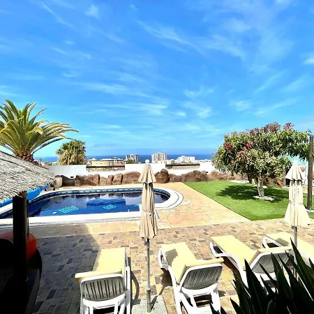 Villa Estupenda Con Wifi, Piscina Privada, Bbq En Tenerife Sur Costa Adeje (Tenerife)