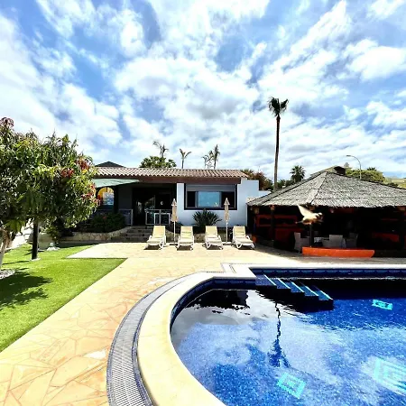 Villa Estupenda Con Wifi, Piscina Privada, Bbq En Tenerife Sur *