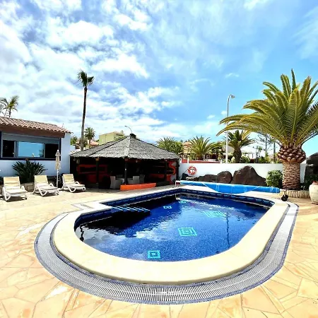 Estupenda Con Wifi, Piscina Privada, Bbq En Tenerife Sur *