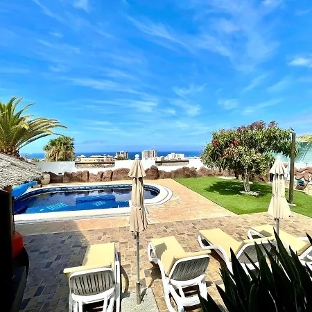 Estupenda Con Wifi, Piscina Privada, Bbq En Tenerife Sur Villa *