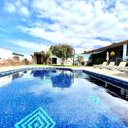 Estupenda Con Wifi, Piscina Privada, Bbq En Tenerife Sur Villa *